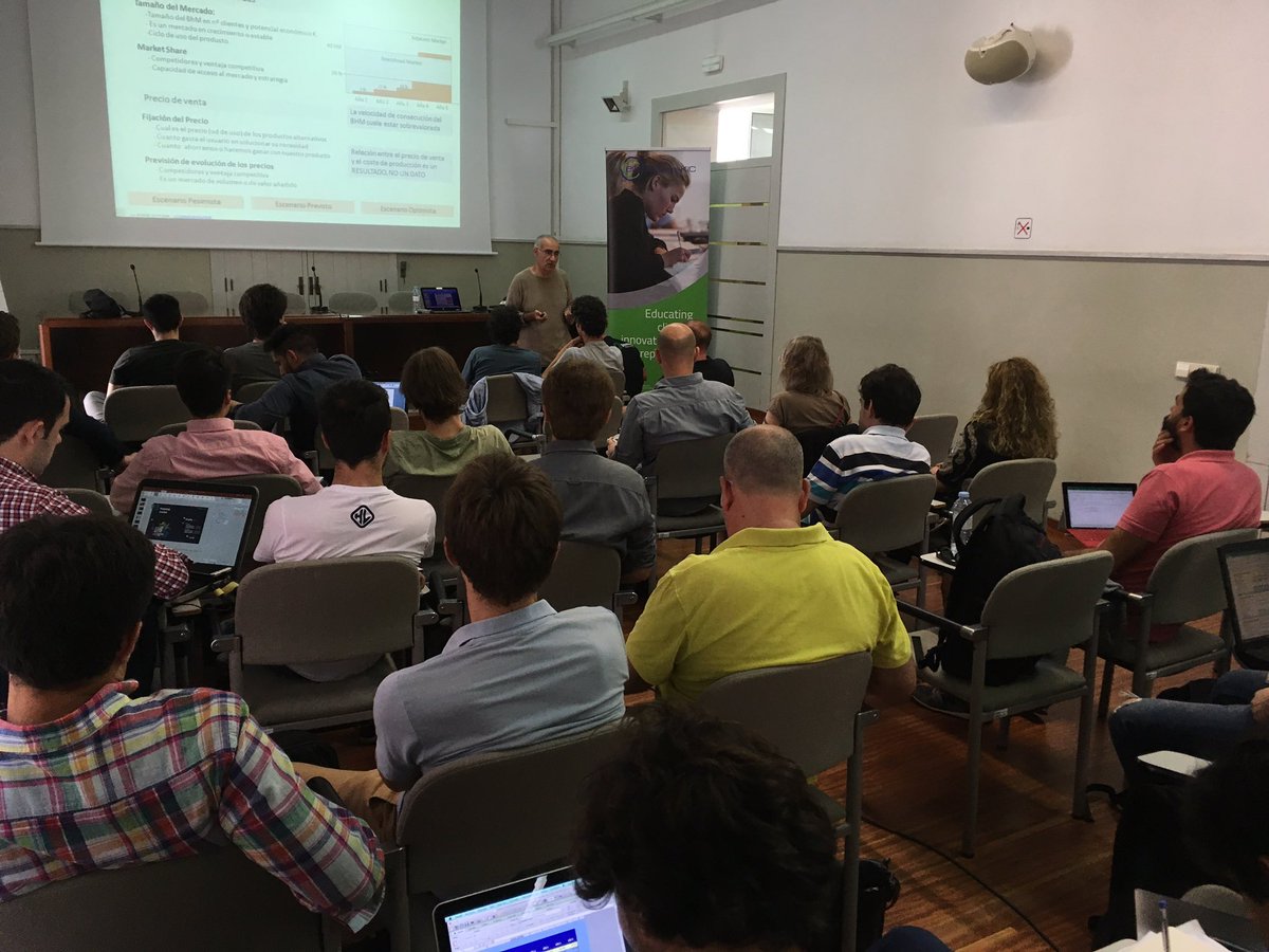 ClimateKICspain's tweet photo. Jornada sobre financiación de #startup #CKAccelerator 2017 ¿tenemos #negocio? https://t.co/MCeDuvKmNX