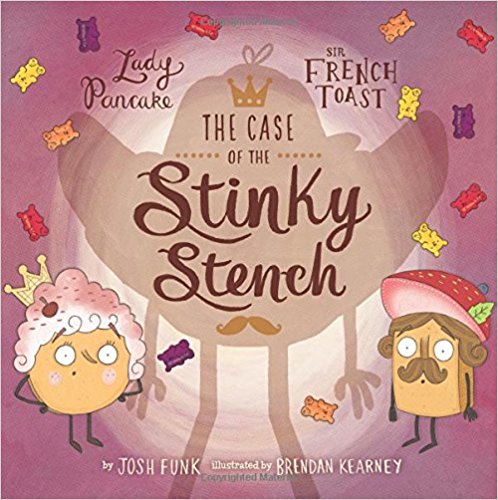 The Case of the Stinky Stench is available in the UK now! With illus. by @brendandraws & written by @joshfunkbooks 🥞 amazon.co.uk/Stinky-Stench-…