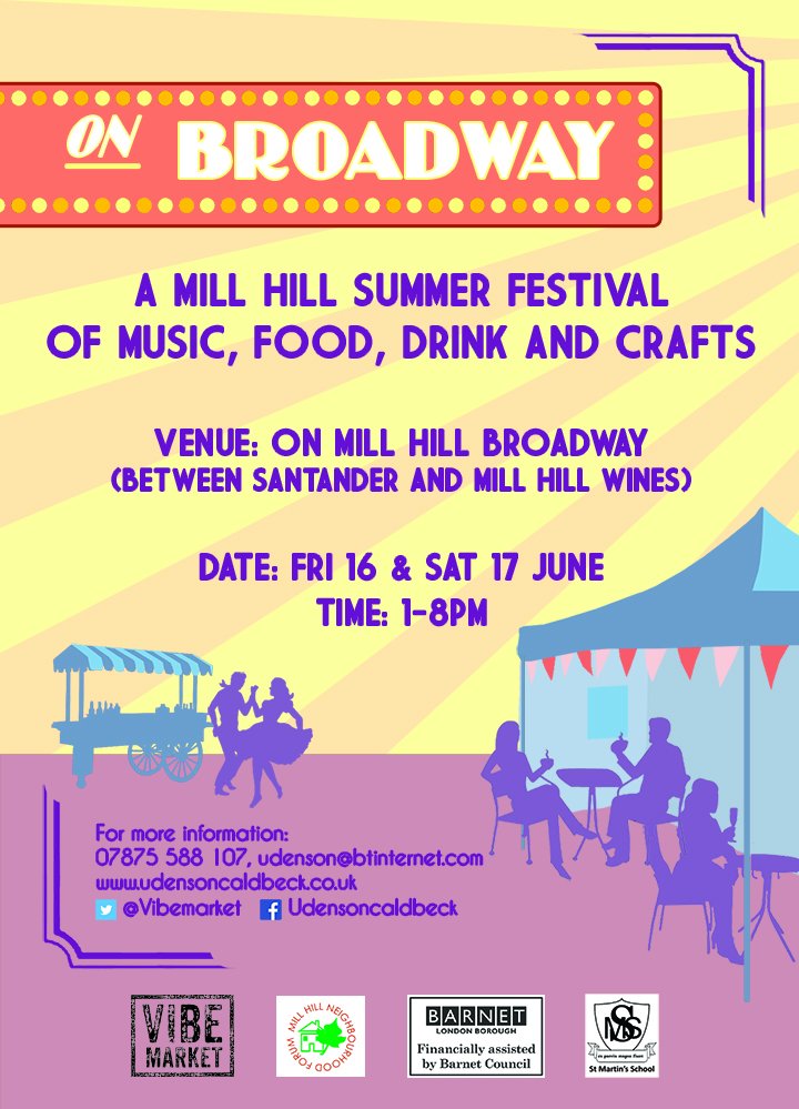 Visit local shops during the #MillHill Summer Festival 16-17 June. Logo fashion is offering 20% off selected items. Just say 'festival'!