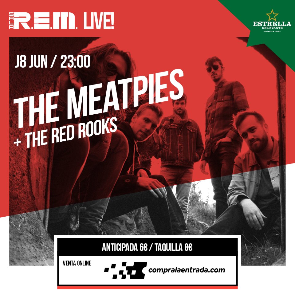 Esta noche nos vemos en la <a href="/SalaRem/">Sala REM</a> junto a <a href="/TheMeatpies/">The Meatpies</a>. Rocknroll mamma! Pilla tu entrada anticipada aquí goo.gl/75xLsI