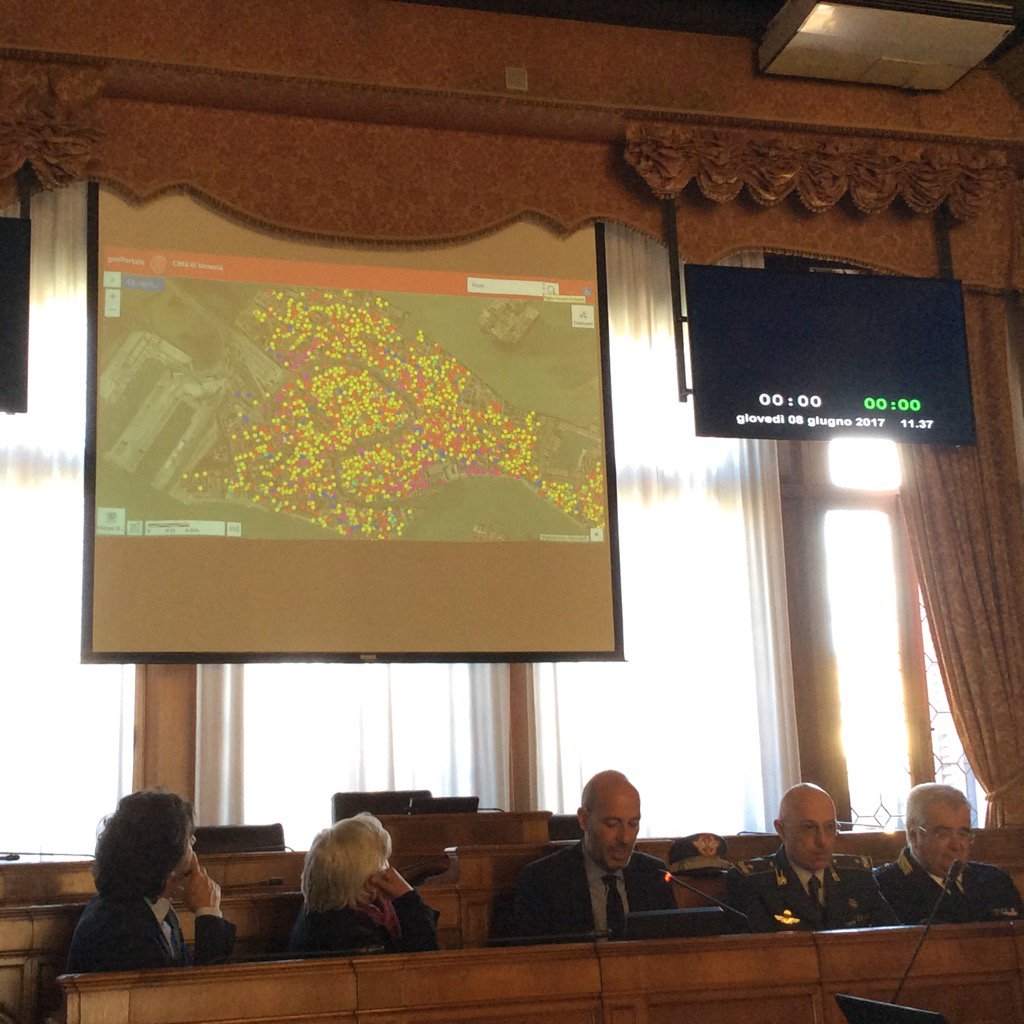 venis_spa's tweet photo. Conferenza stampa di presentazione #GeoIDS le strutture ricettive di #Venezia sono online @comunevenezia https://t.co/gD6SIt7oOz