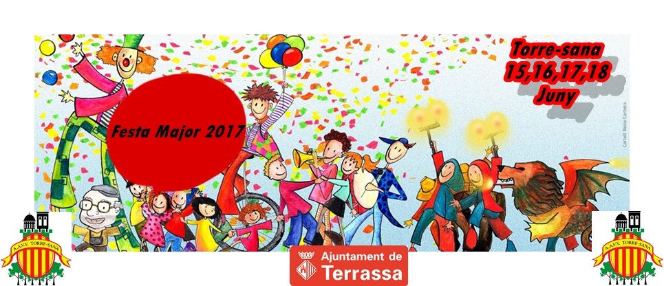 Arriba ya la nostra Festa Major.#Festamajortorresana2017
