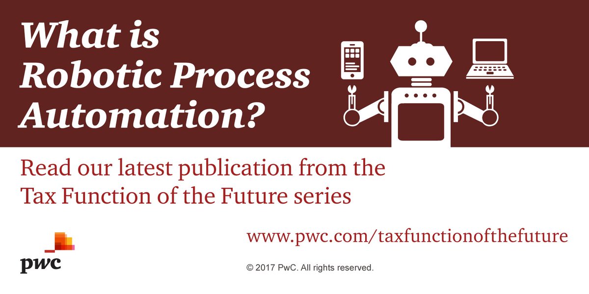 pwc robotic process automation
