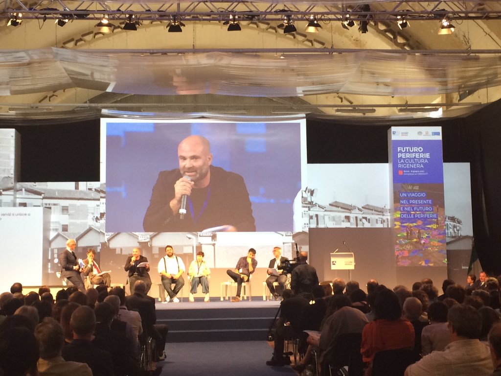 <a href="/andrecapaldi/">andrea capaldi</a> porta a #FuturoPeriferie il caso di <a href="/maremilano/">mare culturale urbano</a>, un luogo di creazione artistica e crescita collettiva
