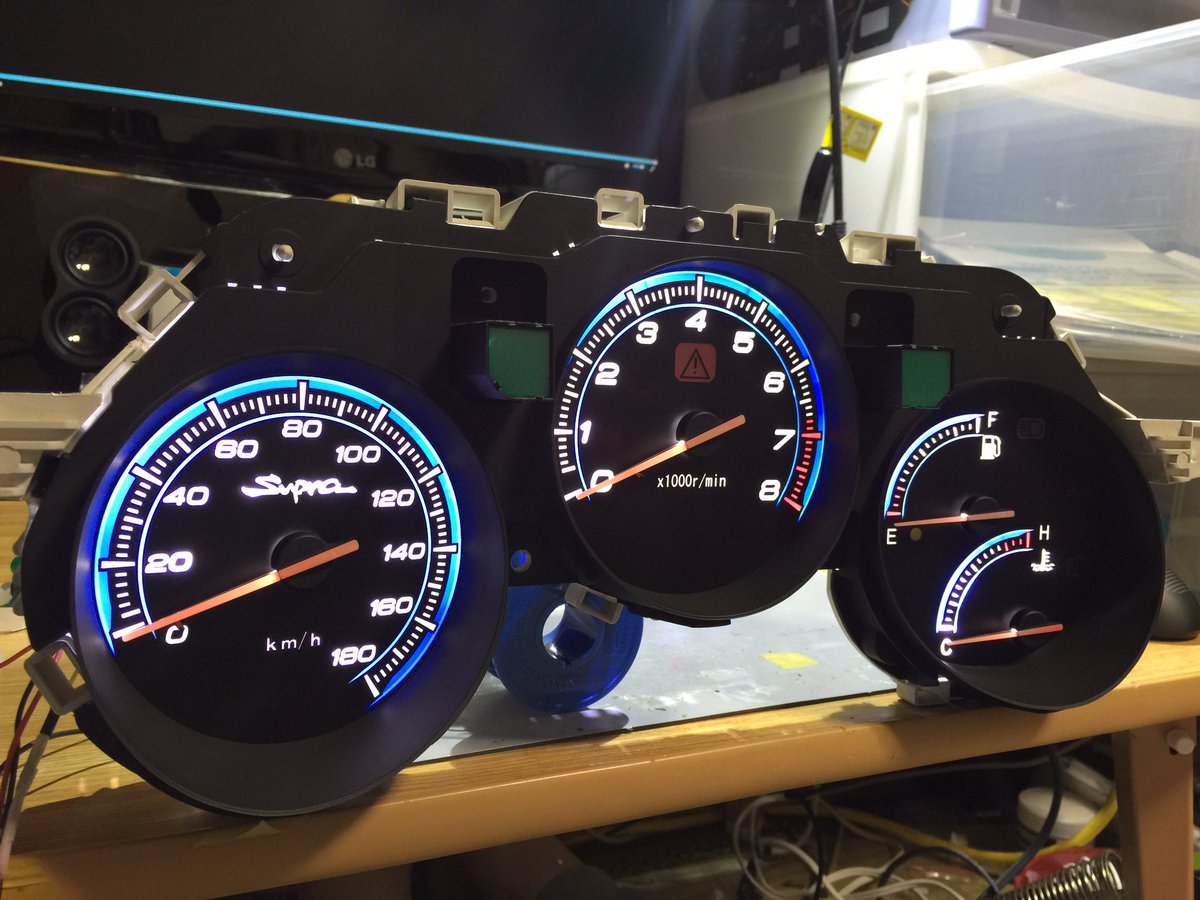 JZA80スープラ 後期型 ドライカーボン センターメーターパネル