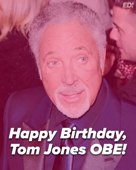 Happy birthday to Sir Tom Jones who turns 77 years old today!  