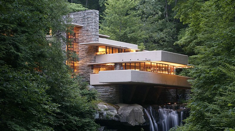DesignMuseum's tweet image. #Onthisday | Frank Lloyd Wright, American architect and designer of Fallingwater in Pennsylvania, was born today in 1867