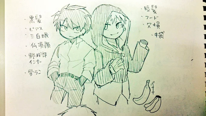 という訳で喜一さんより私の好み丸出しの絵です!!
改めて性癖と向き合ったんだけど詰めきれませんでした、ありがとうございました!!! 