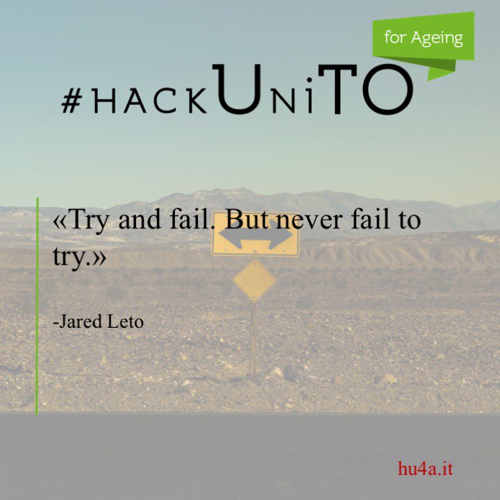 #hackUniTO 4 Ageing tweet media