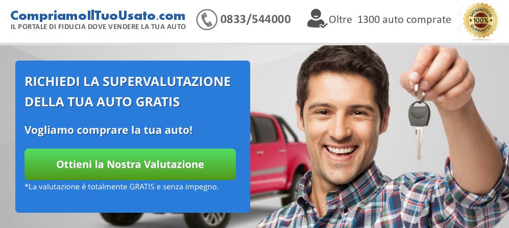 autousate_click's tweet photo. Richiedi una supervalutazione del tuo usato su https://t.co/2IU6ck9UoN #lecce #salento #auto https://t.co/ia3rOtcJ7m