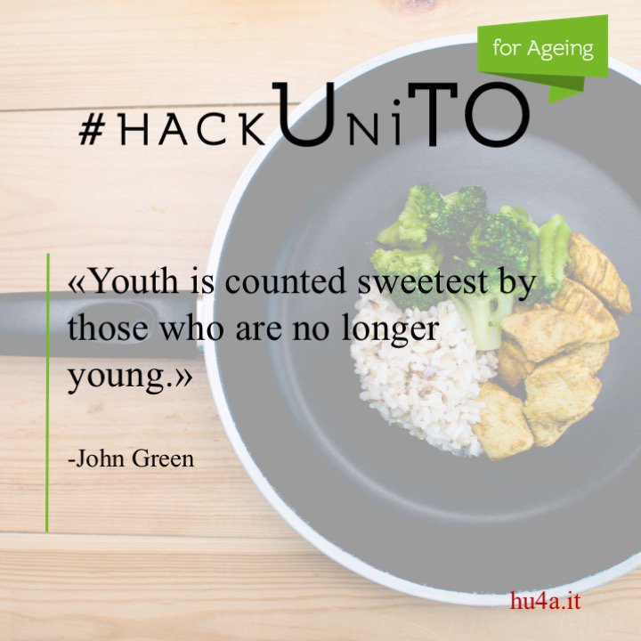 #hackUniTO 4 Ageing tweet media