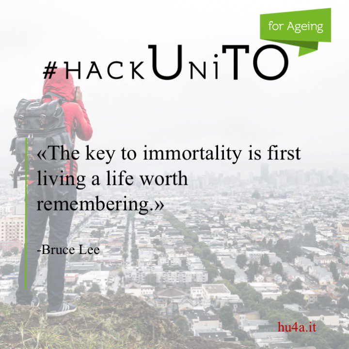 #hackUniTO 4 Ageing tweet media