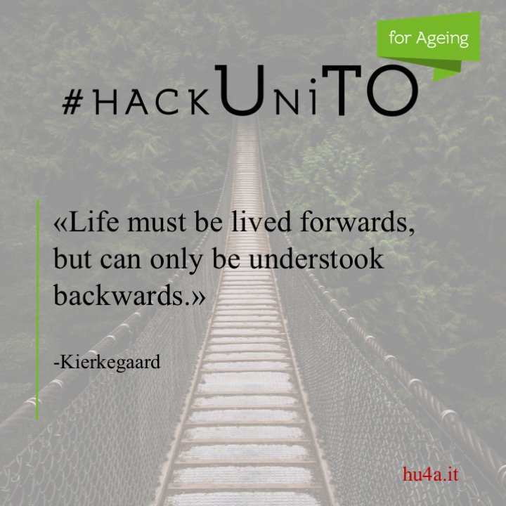 #hackUniTO 4 Ageing tweet media