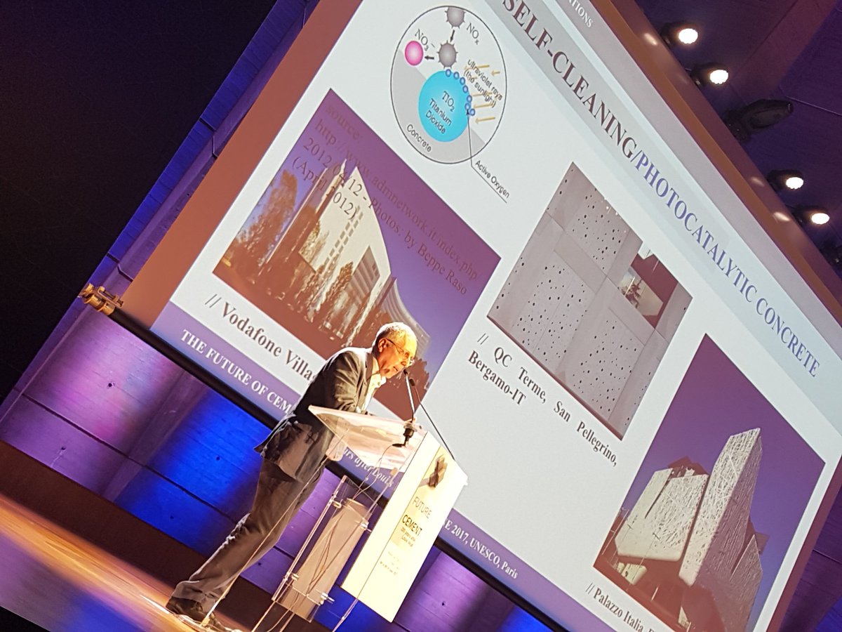 BerangereMori's tweet photo. Pour préserver l"aspect des bâtiments et leur #environnement ➡ les betons depolluants 👍 #villedurable #smartcity #Cement2017 https://t.co/yP6srHOpQB
