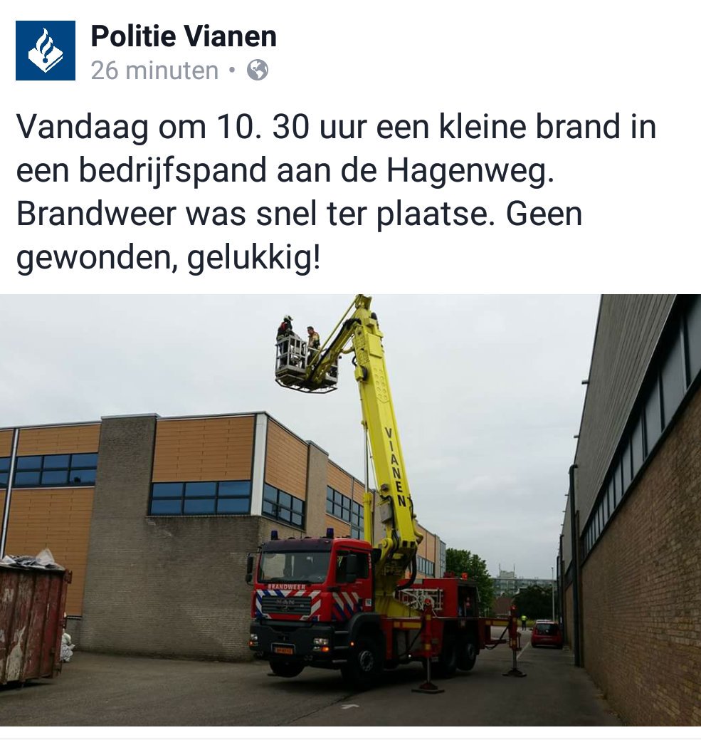 @PolitieVianen <a href="/rtvutrecht/">RTV Utrecht</a> #kleinebrand