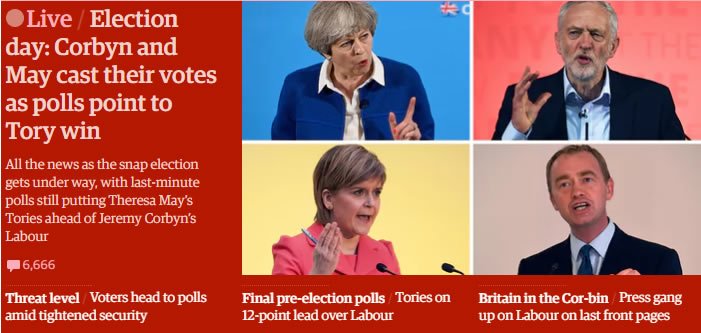 GhesheS's tweet photo. 2. #UKElection2017 the people now at the polls to decides the #Conservatives and #Labour. Who wins as #UKDecides? https://t.co/4QMSQDYWeu
