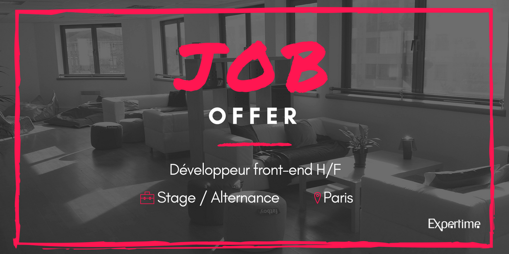 ExpertimeRH's tweet photo. [OFFRE D'EMPLOI] Développeur front-end H/F #IDF #CDI Pour postuler RDV sur https://t.co/tbzGhGMCrU https://t.co/pHhEBvuh36