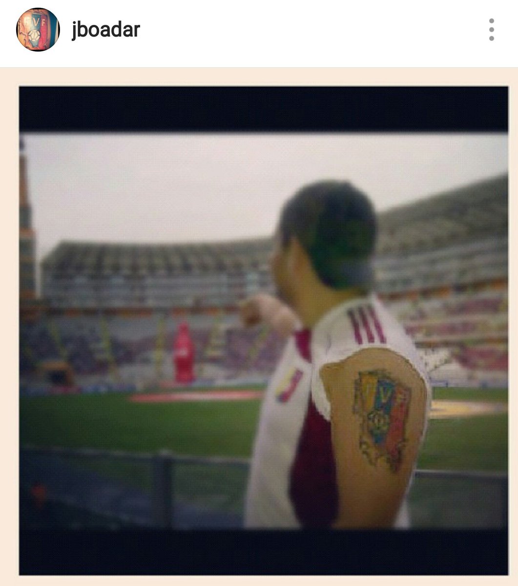 Jboadar's tweet image. 33 años esperando este momento, que emocion tan INMENSA mi Vinotinto, tanto que te llevo en mi piel...! @SeleVinotinto  @VinotintoSub20