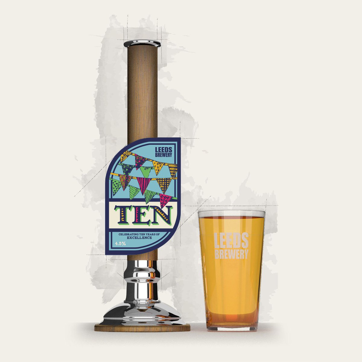 Celebrate Leeds Brewerys 10th birthday at the Lamb and Flag Leeds today from 5:30pm with a birthday beer!