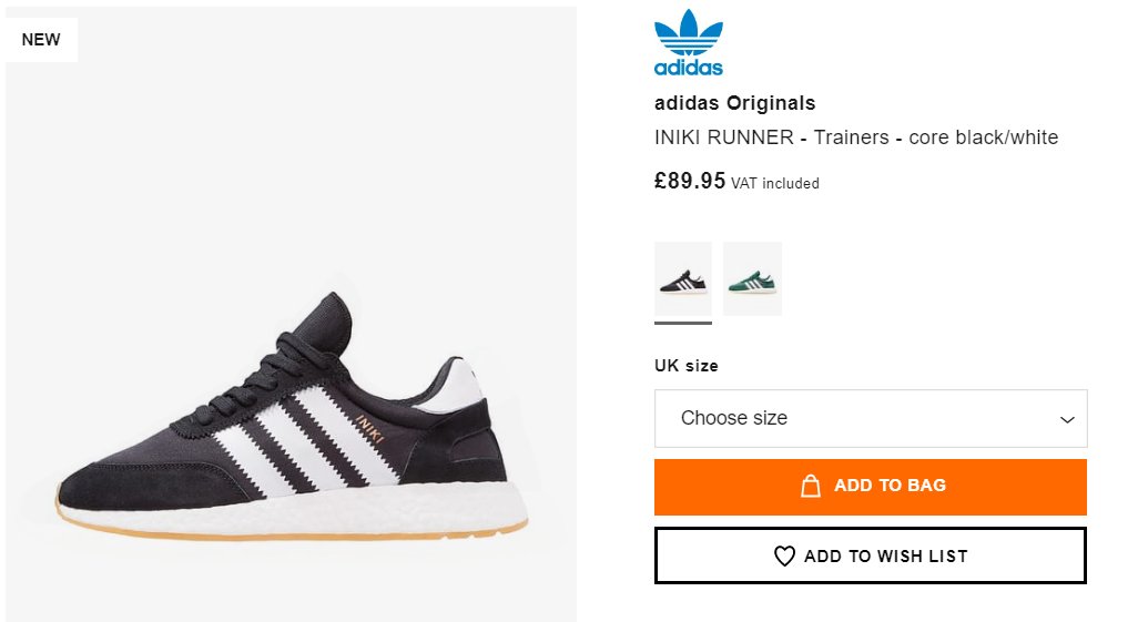 adidas iniki zalando