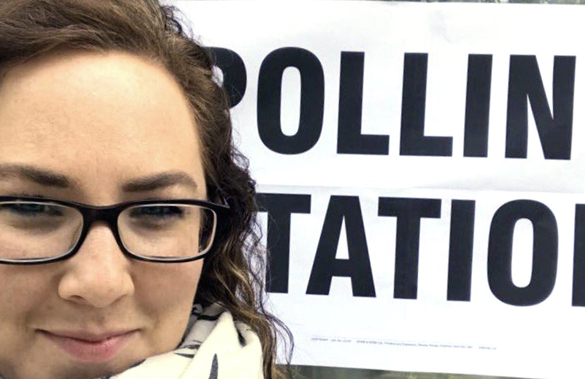 MirrorPolitics's tweet photo. Exactly 104 years ago today a woman died fighting for the vote - so please use yours #vote2017 https://t.co/3BQTmbhXWR https://t.co/CljgpE3JPg