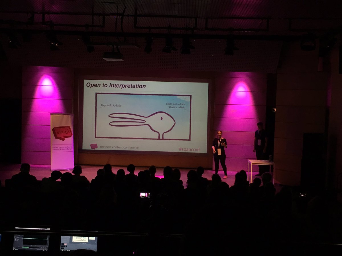 At <a href="/SoapConf/">soap! techcomm</a> where content creation meets UX