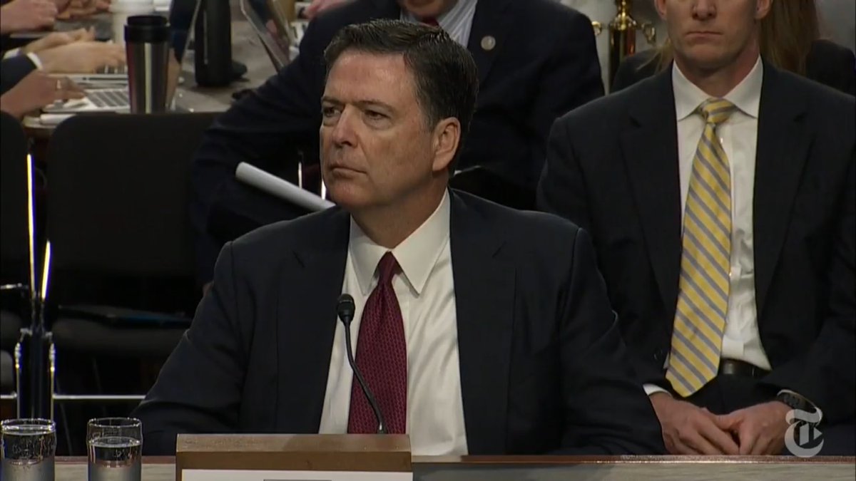 andrew_rurik's tweet image. If you told me a year ago I'd be watching a Senate Intelligence Committee hearing spellbound, I would have laughed, and yet... #ComeyDay