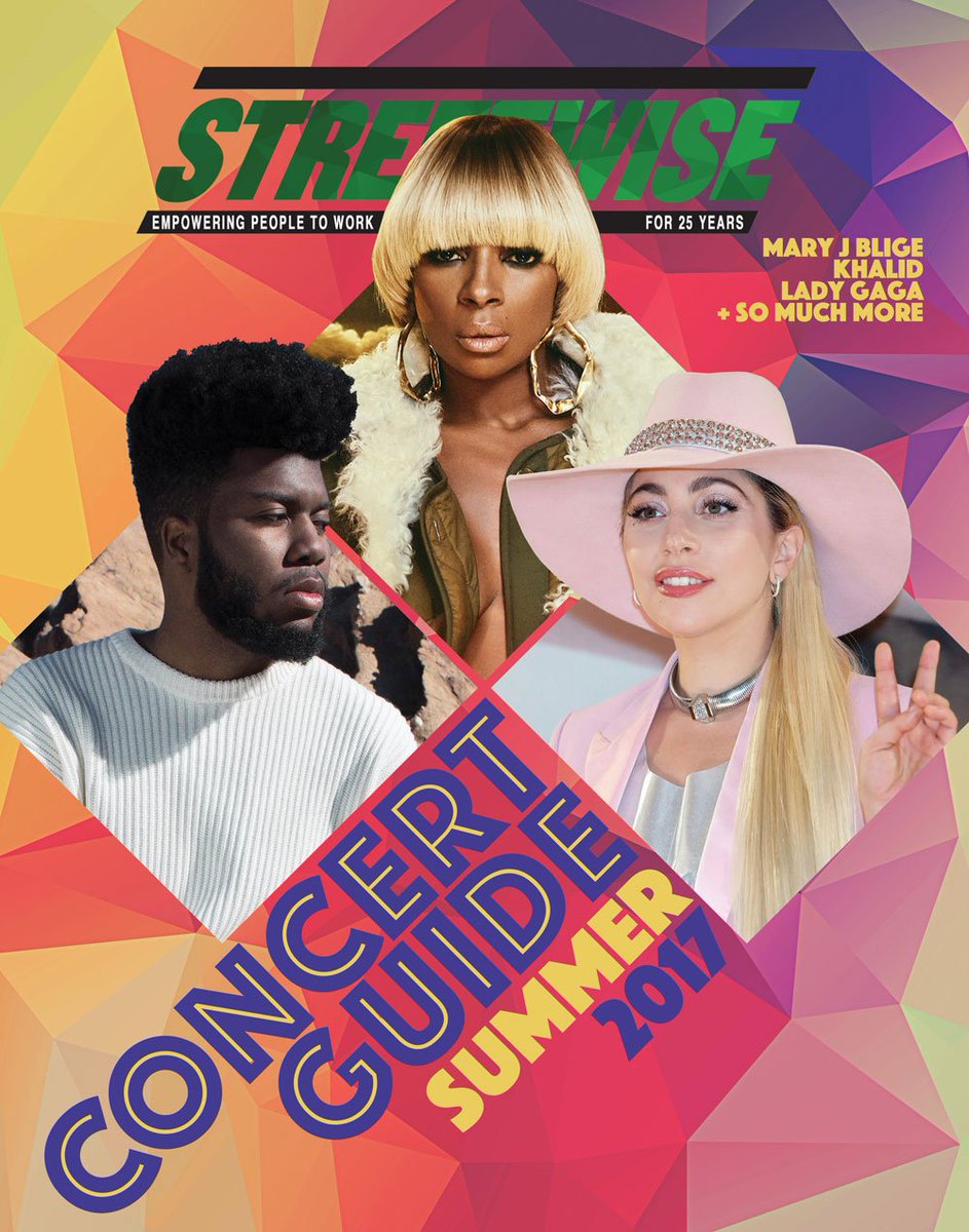 StreetWise_CHI's tweet photo. If you're looking for the best concerts to go to this summer, we've got you covered! Check out our Summer 2017 #ConcertGuide, out now! https://t.co/XQJ7x50q42