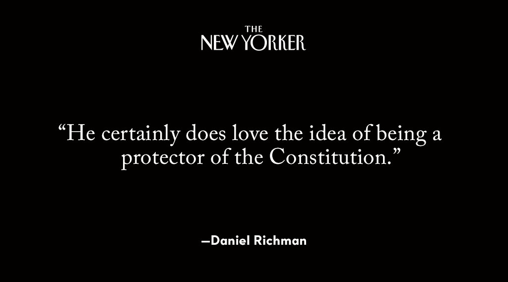 NewYorker's tweet photo. Daniel Richman, a Columbia law professor and close friend of Comey, has served as his unofficial media surrogate: https://t.co/mjmzLXHIaW https://t.co/wnamyy9y0N