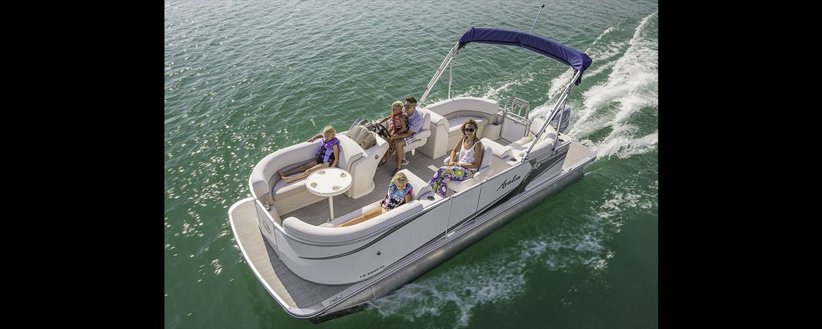 If you have a rough drive from your home to your boating location, you may want a bunk-type trailer for safety.
#Boating #LakeLife #Pontoons