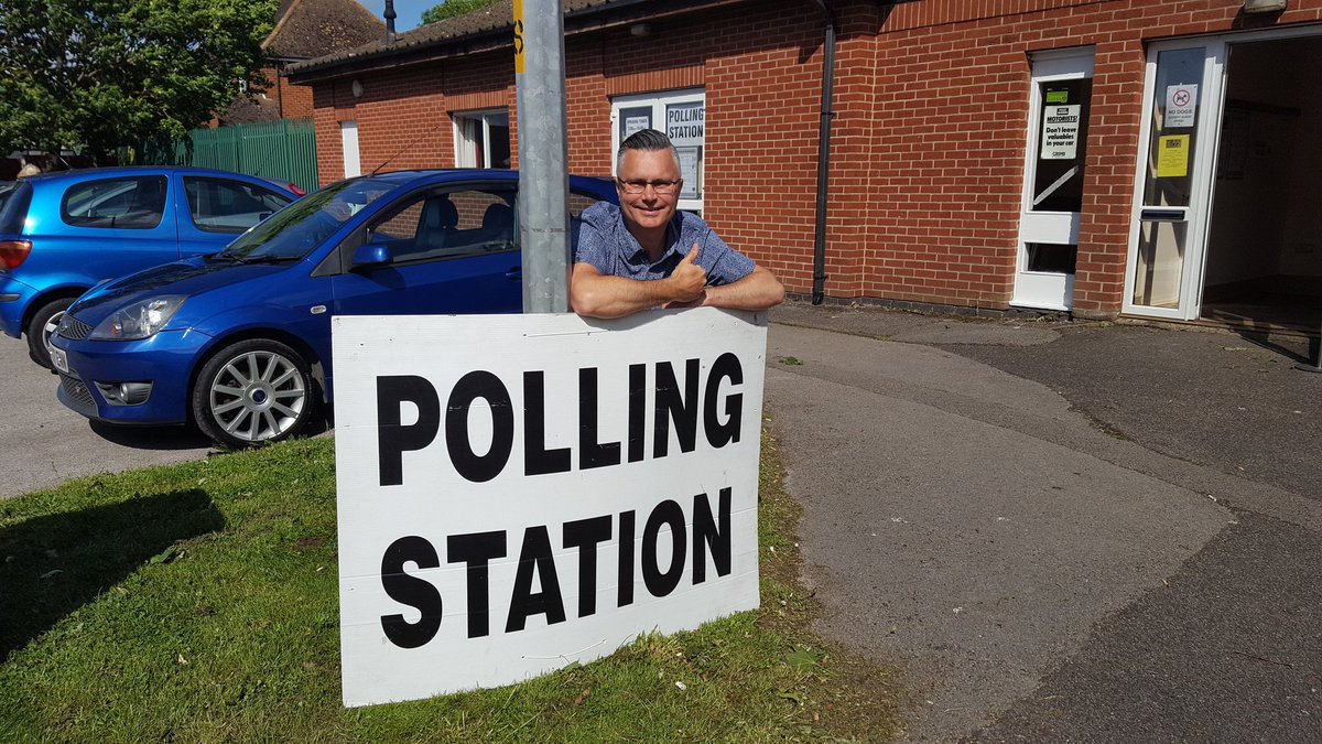 Vote is done! For myself of course as MP candidate for Lincoln!