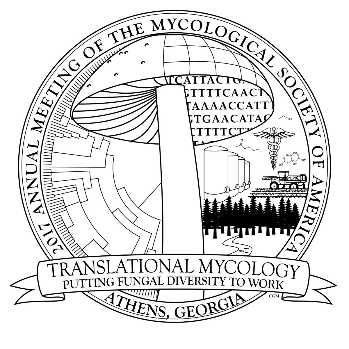 MSAFungi's tweet photo. The MSA 2017 meeting logo has arrived! https://t.co/1Vq6155Evv