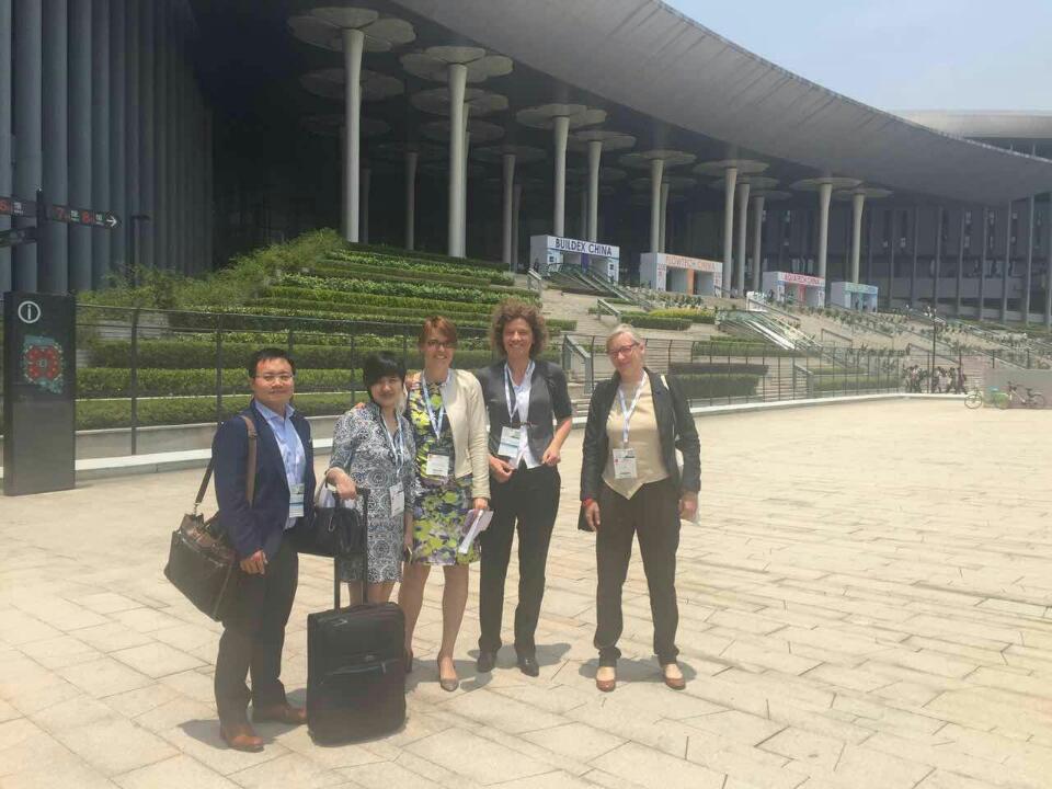 AMS_institute's tweet photo. Trade mission to China. Today at @Aquatech with @Rainproof020, Dutch Embassy Beijing, @Waternet @arcadisnl #NLinChina https://t.co/uEL2cK5yff