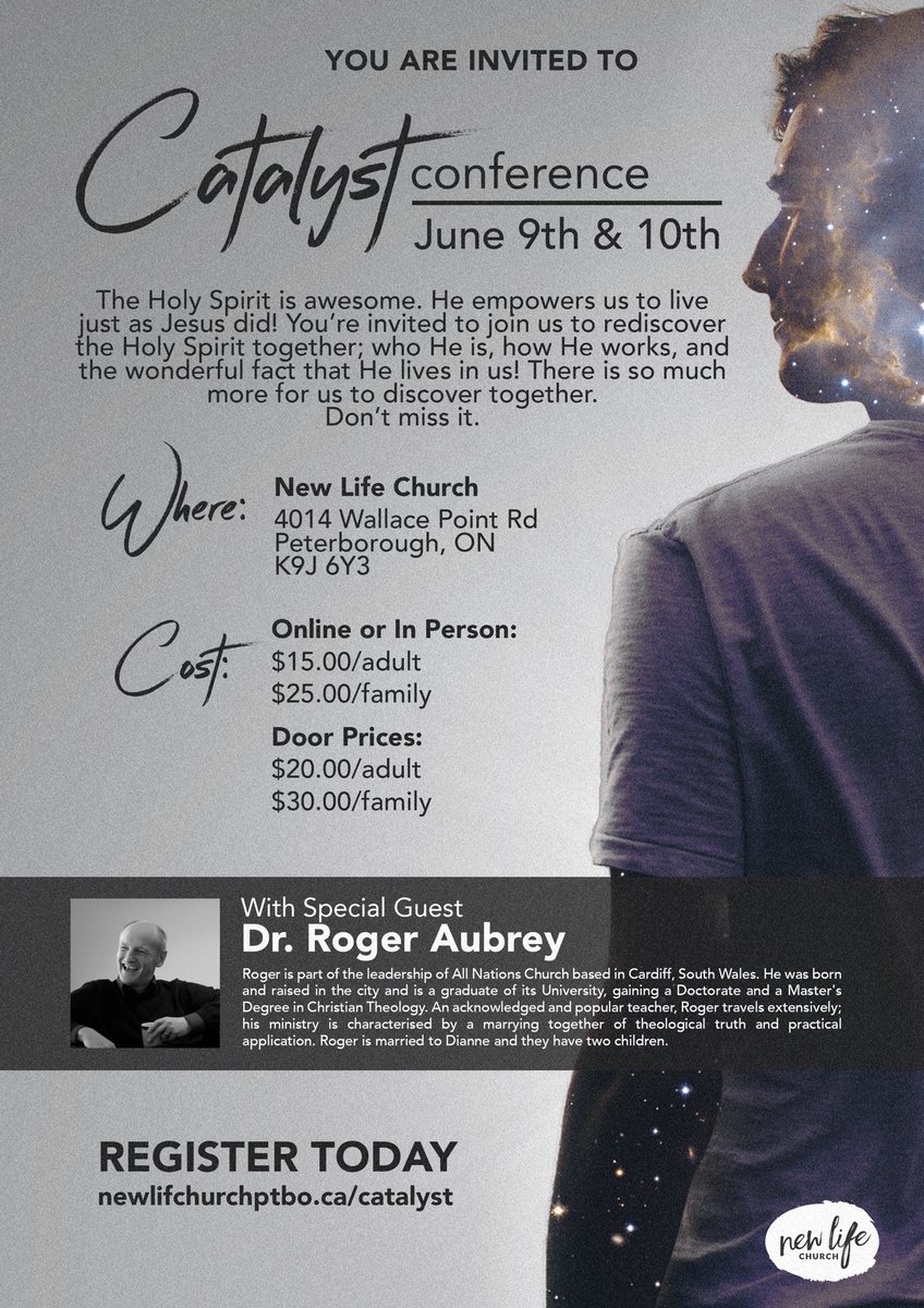 NLCPeterborough's tweet photo. You still have time to register for our Catalyst conference with @rogeraubrey. You won't want to miss it! https://t.co/3RIMmntlaT