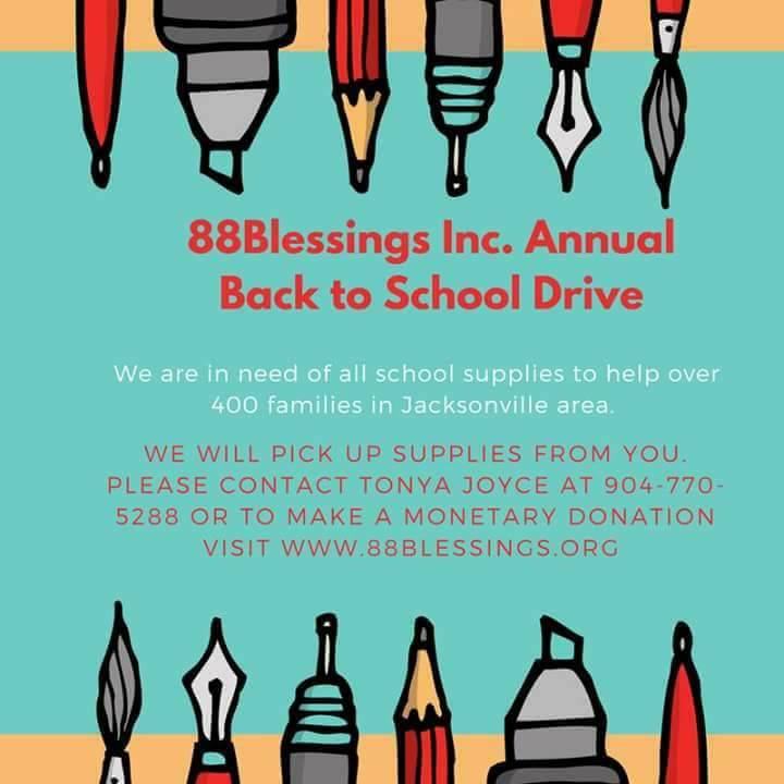 88BlessingsInc's tweet photo. #88Blessings Annual Back to School drive.
#HelpusHelpyou
#changethemakeupofcommunites
#regentrification
#helpingourfuture
#Agent88
#88ways https://t.co/fiqCmS12dZ