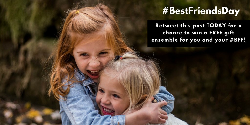 Tallowderm's tweet photo. It's National #BestFriendsDay!

Retweet this post TODAY for a chance to win two #FREE gift ensembles for you and your #BFF from #Tallowderm https://t.co/tiBXGEtVWR
