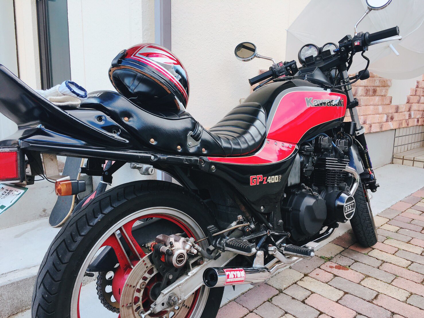 Z400GP外装一式 塗装ベース ゼファー