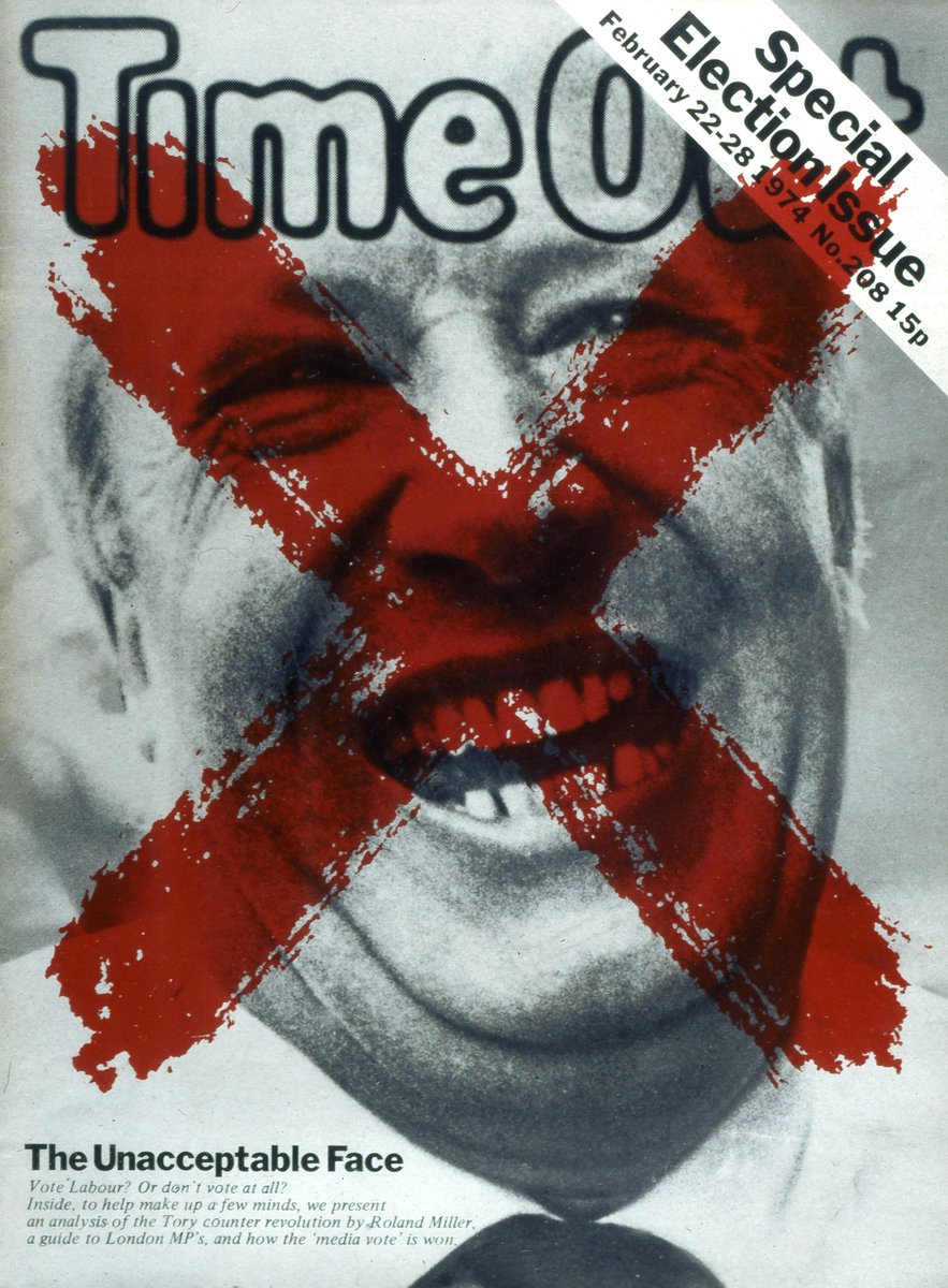 TimeOutPics's tweet image. Election Special cover from 1974 #TimeOutArchive #GeneralElection