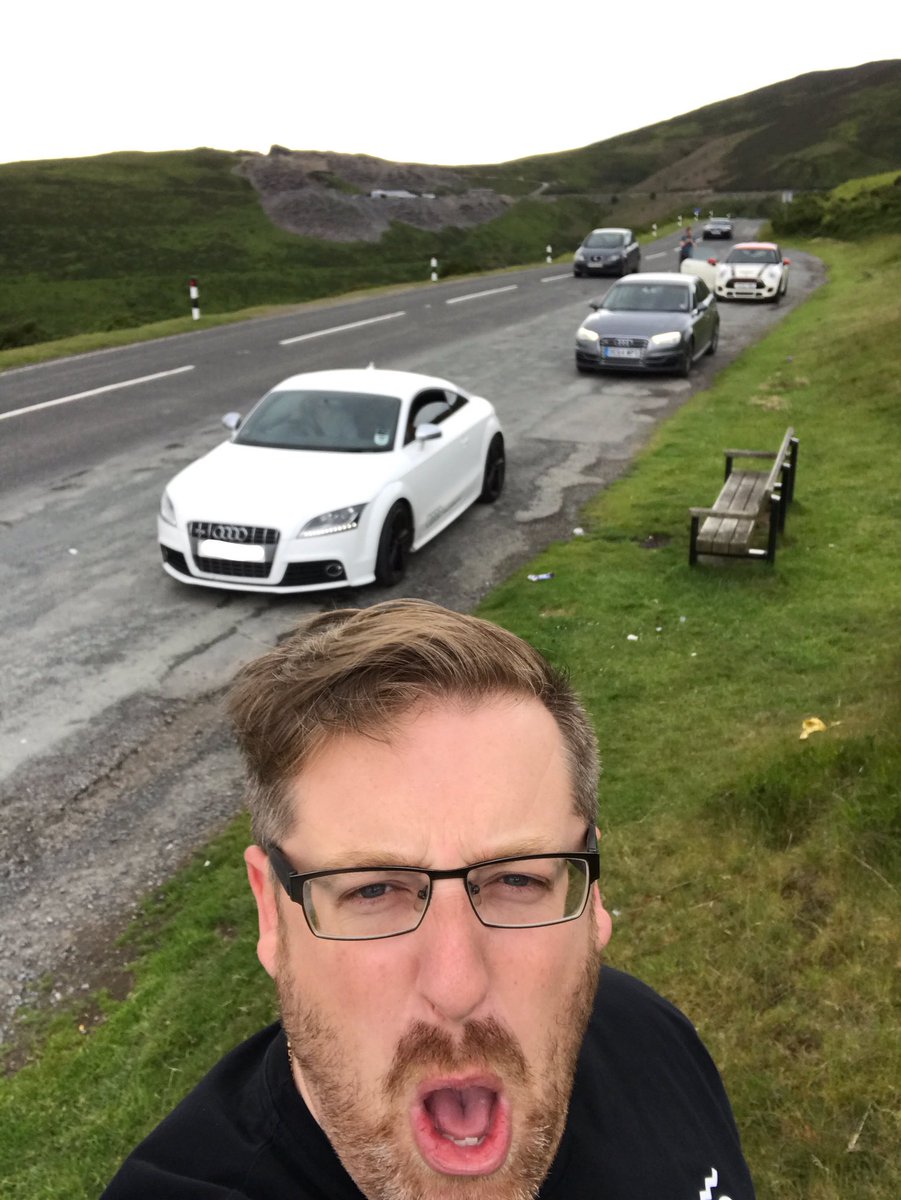 Rich_Deee's tweet photo. Wow, what an amazing day yesterday round the Welsh hills. Will be back again soon! #AudiS3 #Quattro #AudiTTS #MiniCooperWorks #Boost #Turbo https://t.co/52C8pq4F0Z