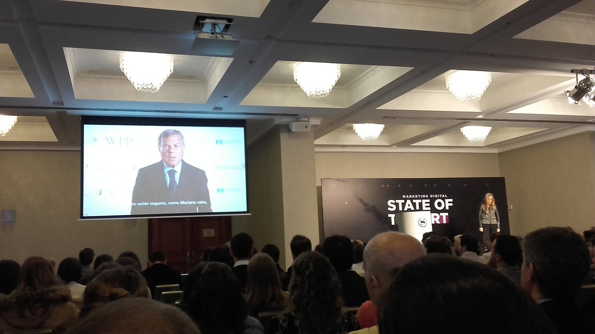 AdriStalker's tweet photo. #WPPstateofthear comenzando a presenciar las últimas novedades de marketing digital https://t.co/acGdQLzMao