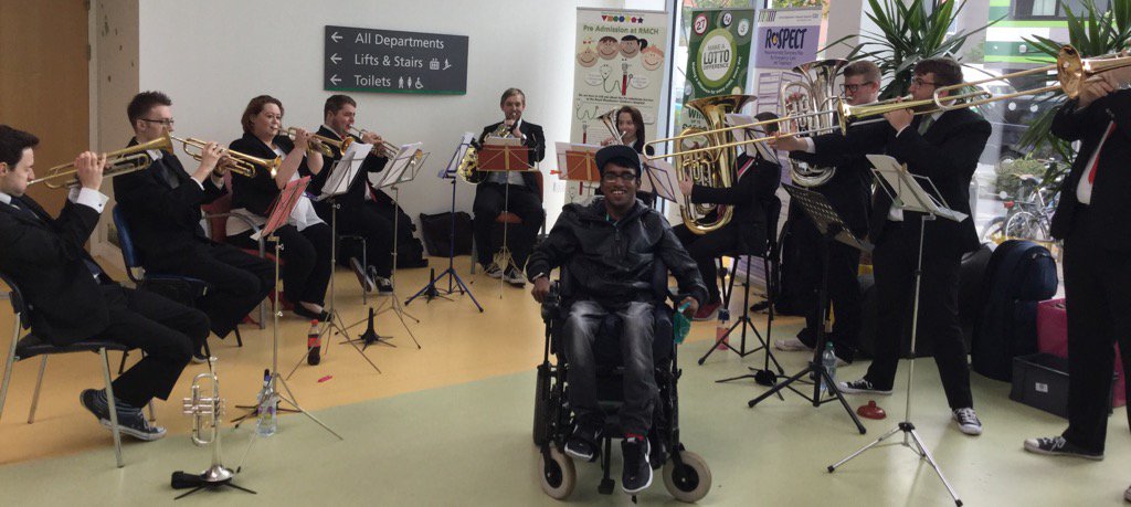 Thanks for the show <a href="/SalfordUni/">University of Salford</a> Brass Band #brassband