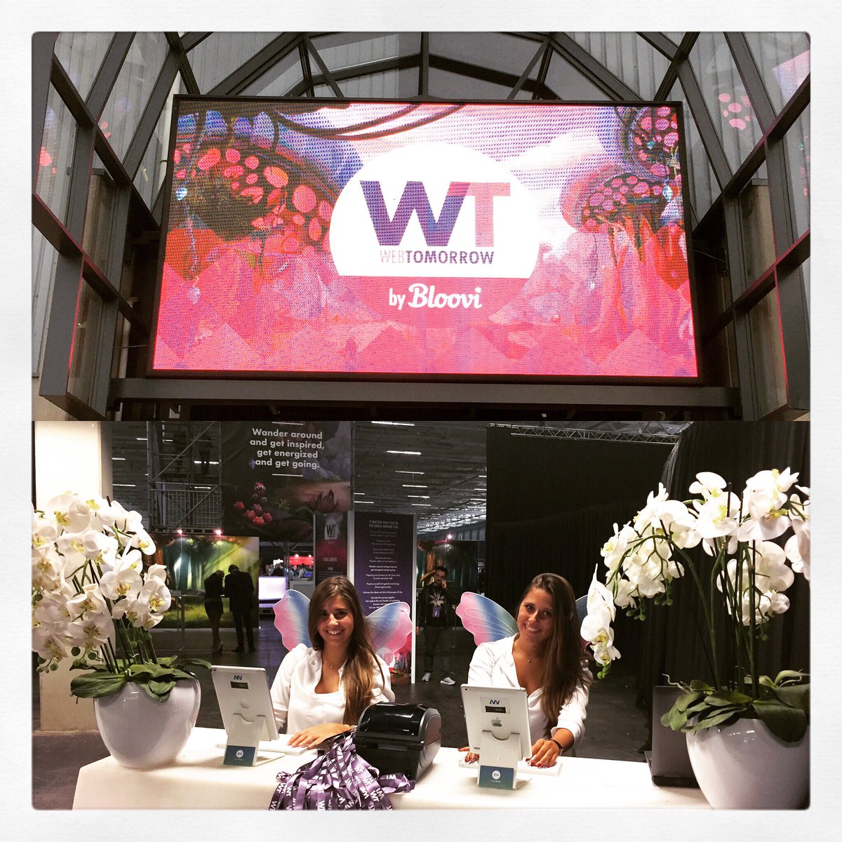 Eventpulse's tweet photo. Get checked in by our WebTomorrow Fairies #webtomorrow #fastbadging #eventpulse https://t.co/9RIUnm7WnJ