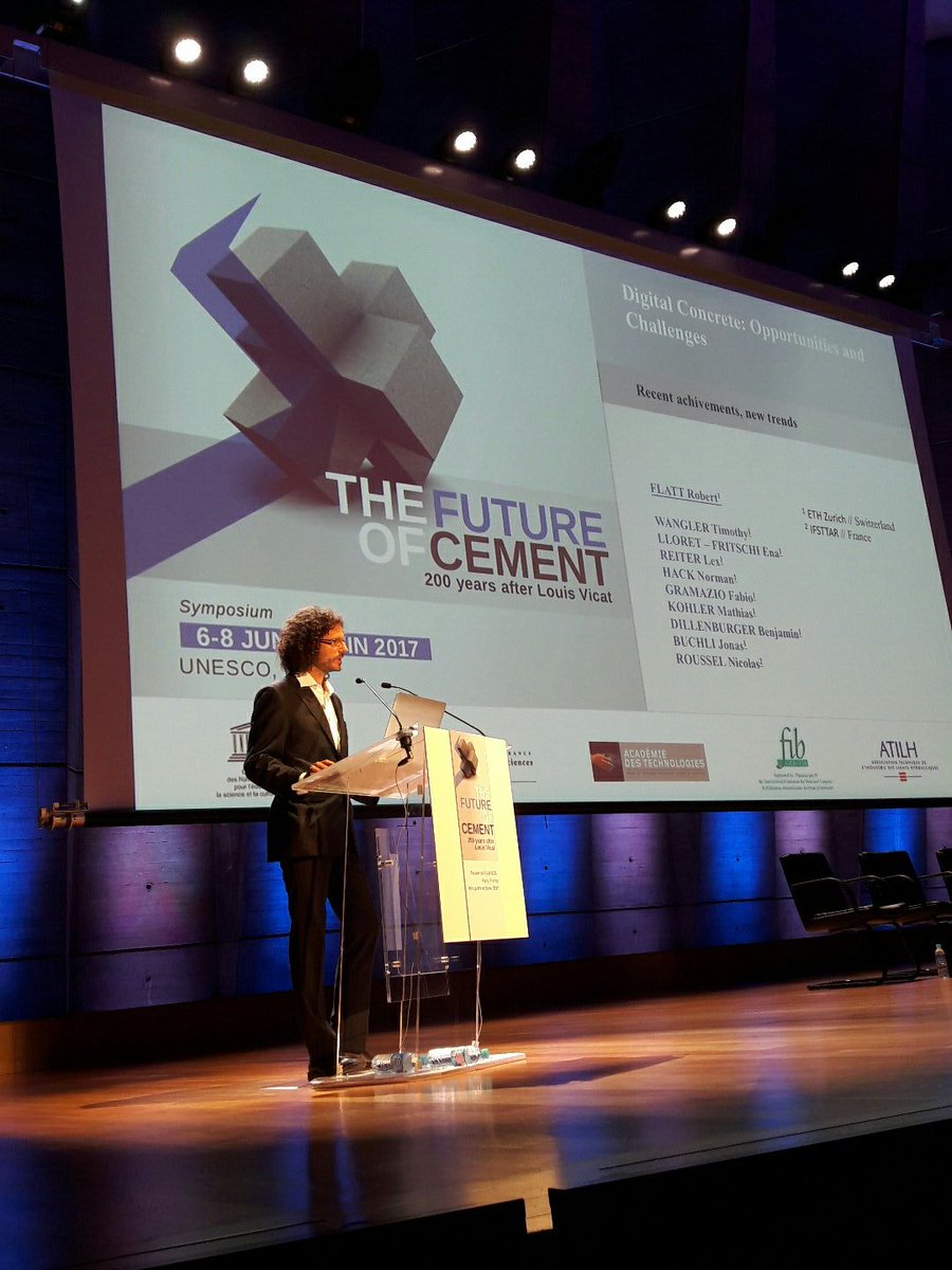 Cement2017's tweet photo. #Cement2017 This last session starts w/R. Flatt on automated #concrete construction https://t.co/3PXyglXKfC