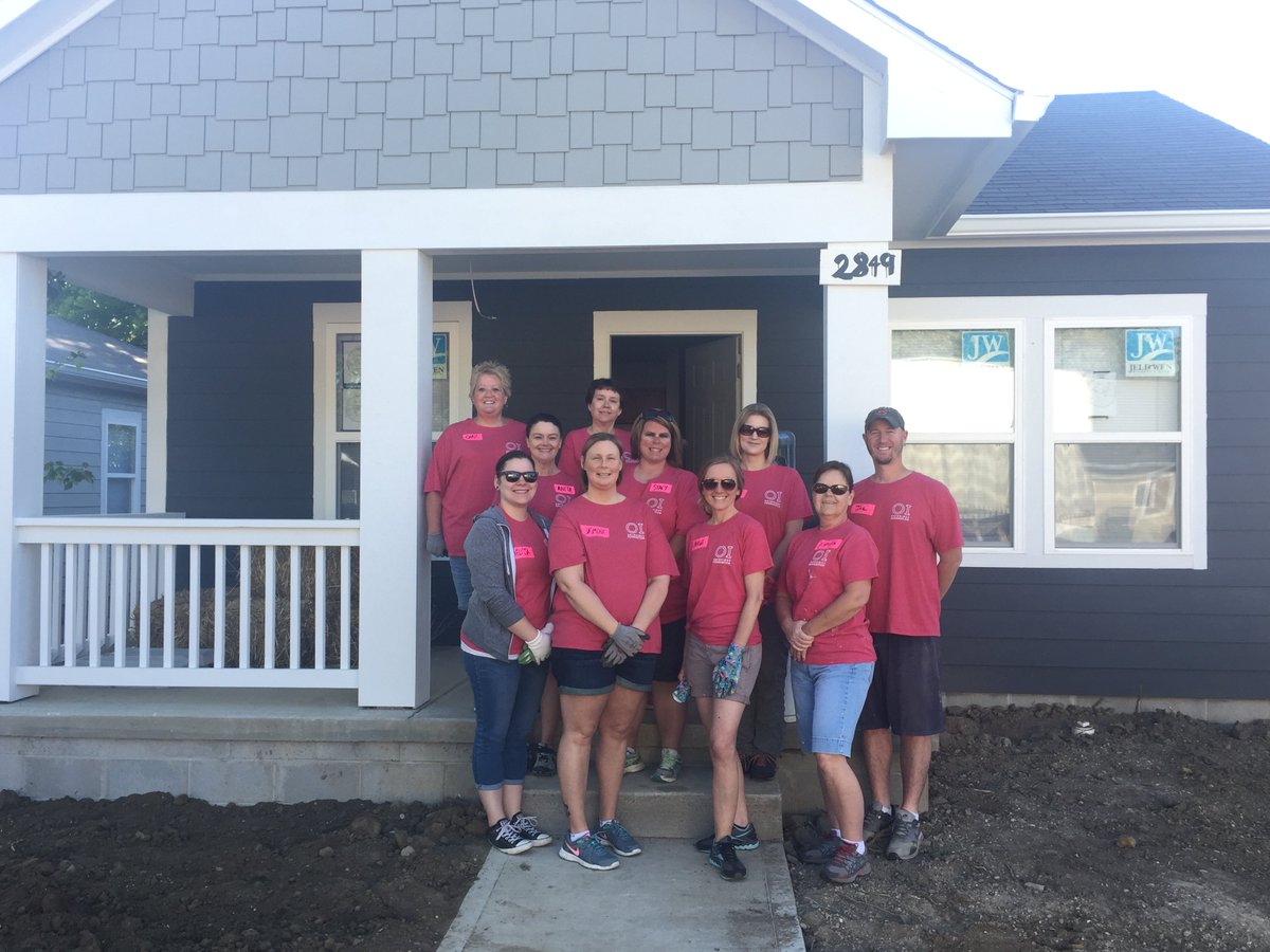 Orthoindy On Twitter Last Day Of The Habitat House Build Orthoindy On Twitter Last Day Of The Habitat House Build Oi Employees Are Ready To Do Some Landscaping Complete