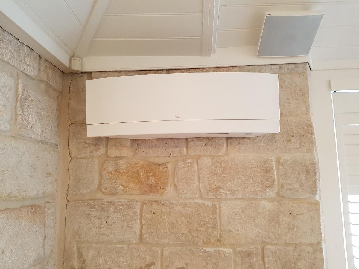 Alliance Cc On Twitter Daikin Zena Split Wall Unit Installation