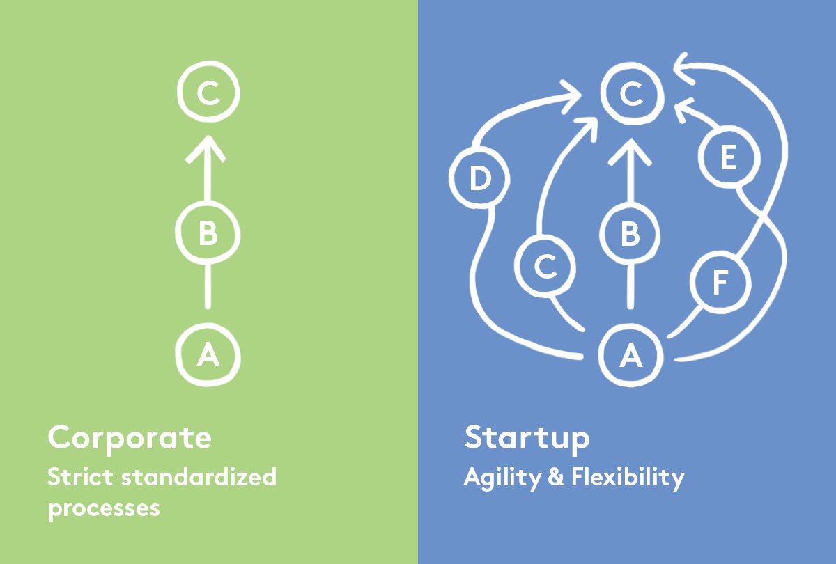 Viele Wege führen nach Rom 😎#startupvscorporate #decisionmaking #leanstartup