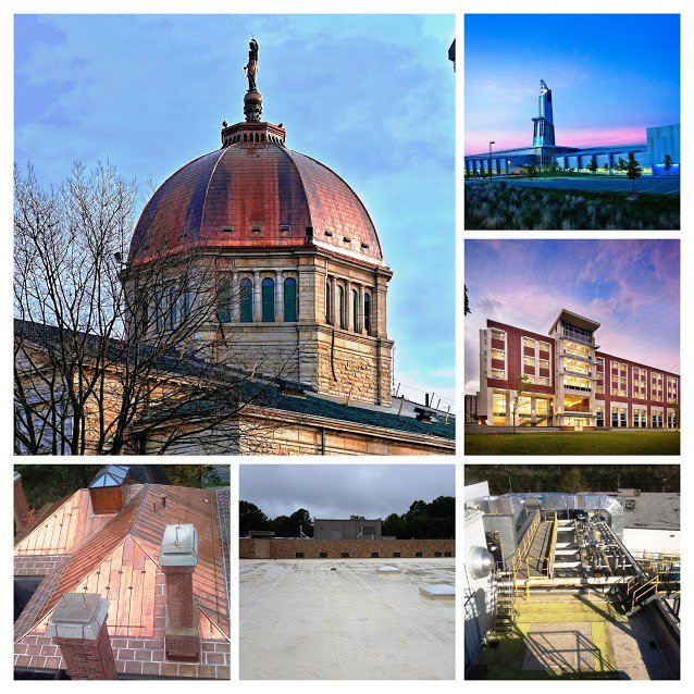 EvansRoofingCo's tweet image. #signatureprojects #NationalRoofingWeek #evansroofingcompany #teamwork