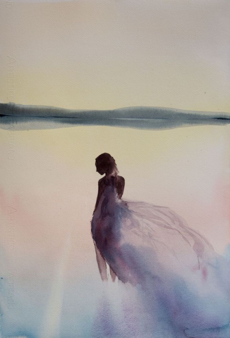 "Quiet memories",... by Yuriy Kraft #watercolor #painting #art artf.in/2loViw <a href="/artfinder/">Artfinder</a>