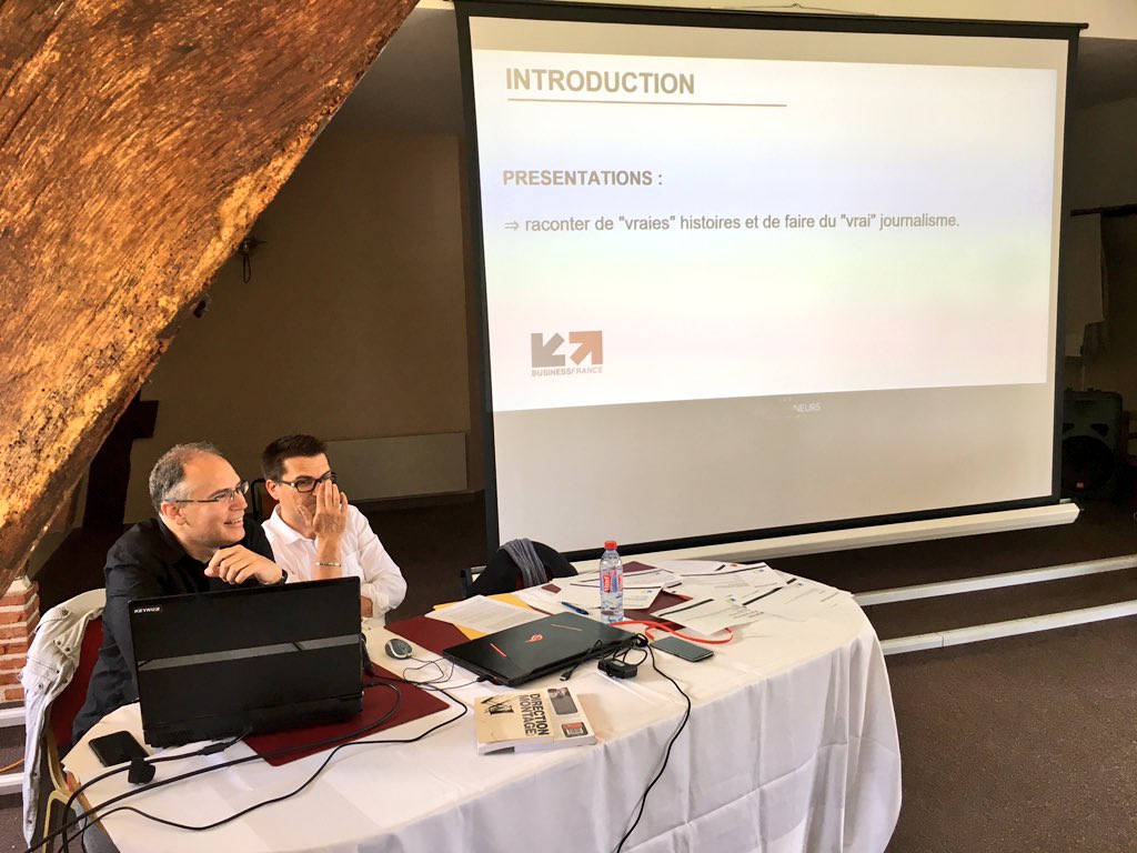 CH_Monnier's tweet photo. Séminaire @BF_Agrotech sur les outils de diffusion audiovisuelle: pour mieux faire connaître nos services et promouvoir les entreprises! https://t.co/YJeP4llztH