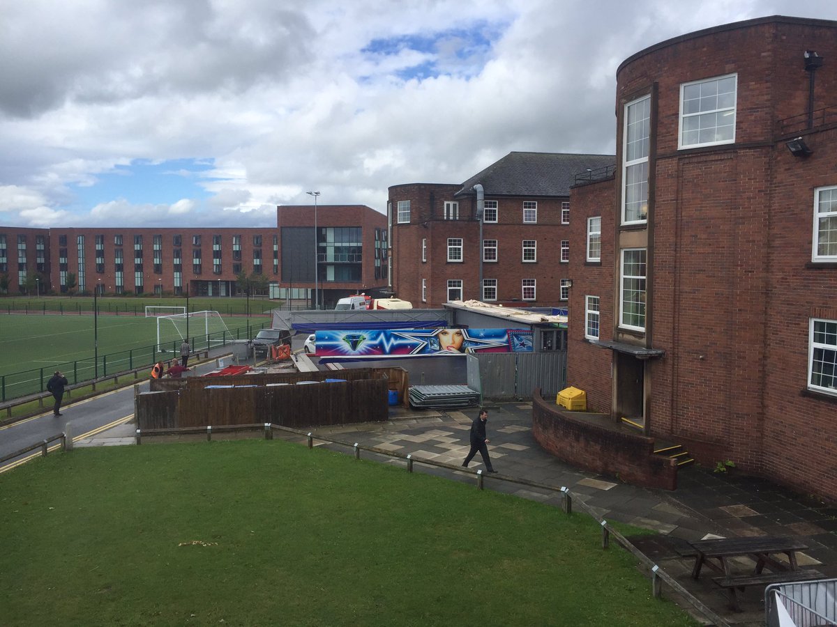 ChesterSU's tweet photo. #Chestival17 prepping is underway... https://t.co/FehVw0Sp3Z